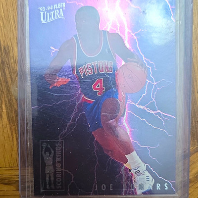 Fleer 1993-94 Ultra Scoring Kings Insert Joe Dumars Pistons #2/10