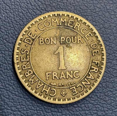 1925 France Bon Pour 1 Franc   Chambres de Commerce Industrie