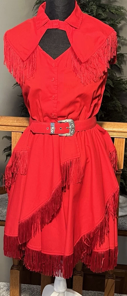 Vintage Fringe Dress In Women's Vintage Dresses for sale | eBay