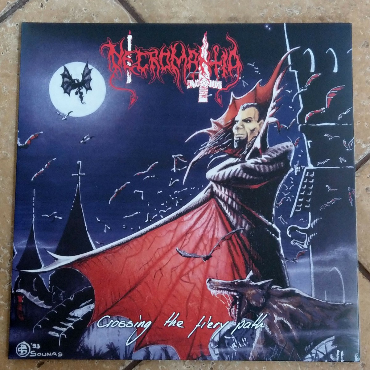 NECROMANTIA ‎– Crossing The Fiery Path (Black Vinyl) | eBay