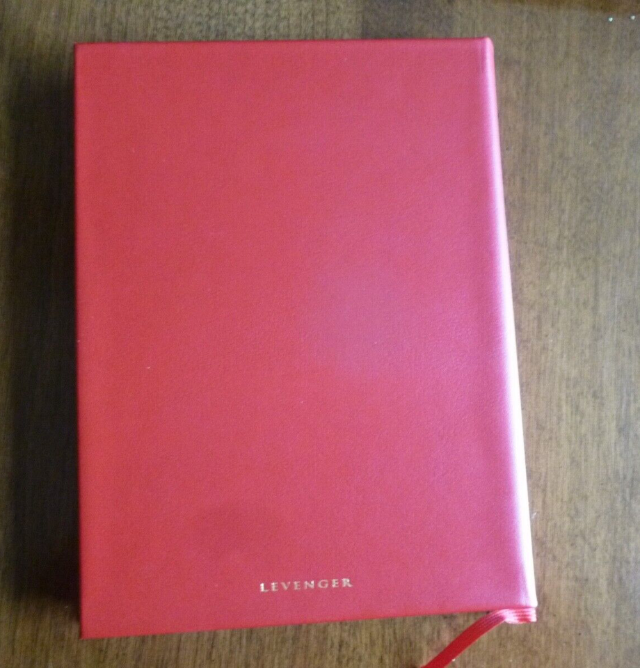 A Christmas Carol Leather Bound Book Dickens Unused