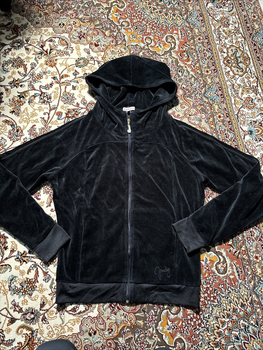 Vintage Juicy Couture Adult Medium Black Velour Jacket Nostalgic Charm Zipper | eBay Vintage Juicy Couture Adult Medium Black Velour Jacket Nostalgic Charm Zipper | eBay