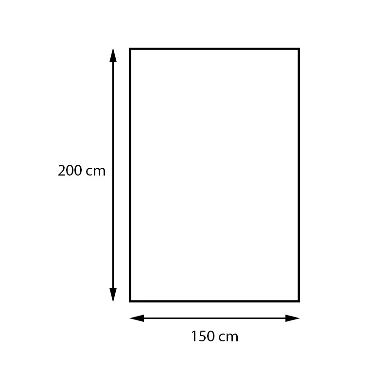 Coperta Doppia Flanella morbida tinta unita caldo 150x200 cm varie colorazioni - Immagine 2 di 2