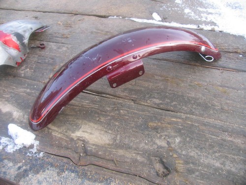 Harley Davidson Motorcycle Front Fender - Picture 2 of 2