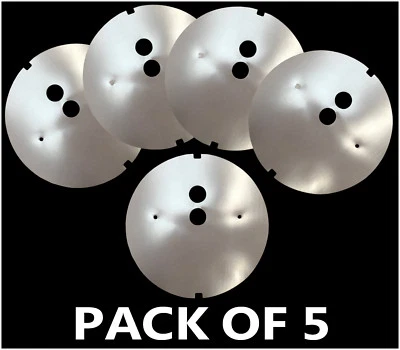 5 x ROUND Derwent Macdee Metro Toilet Cistern Syphon Diaphragm Washer Only