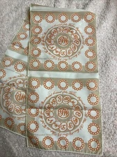 Vintage Qiana Scarf Frankie Welch Bicentennial Council Thirteen Original States 