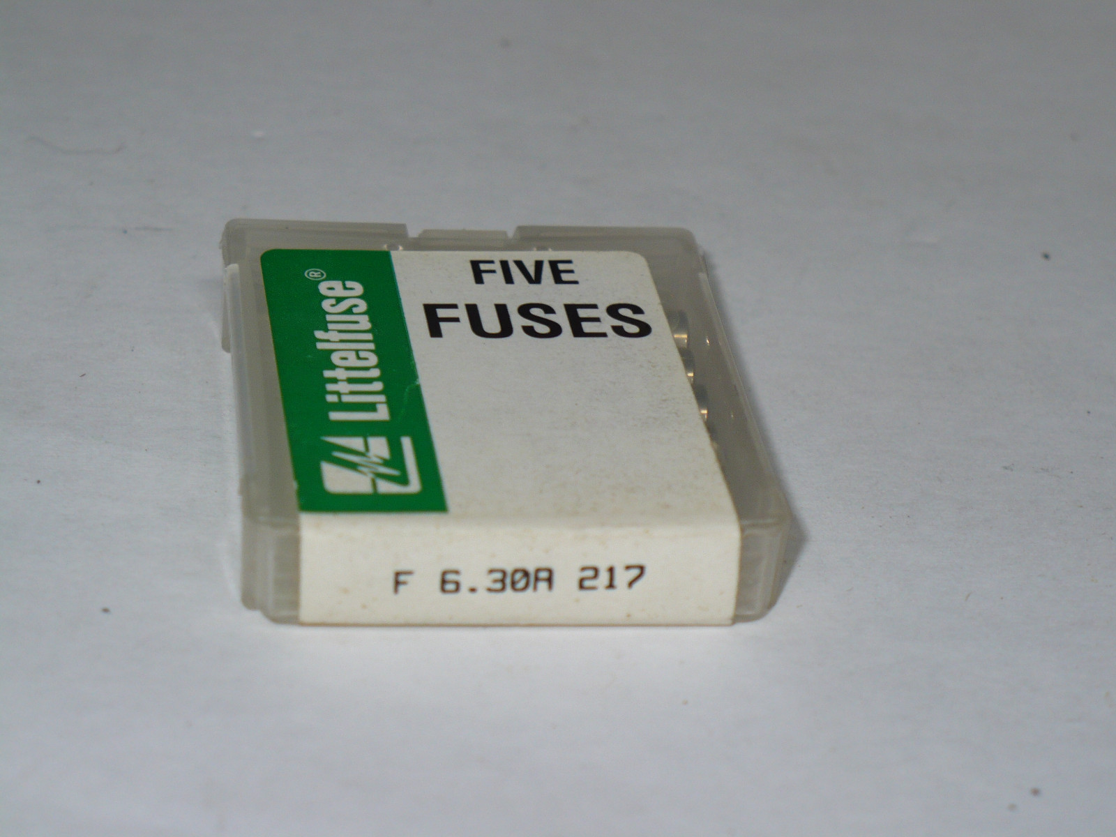 Littelfuse F6.30a 250 Volt 6.3 Amps 217 Vintage Glass Fuses for sale