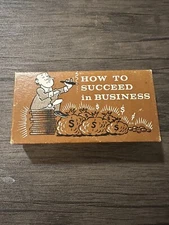 Vintage Retro Gag Gift How To Succeed In Business Screw Everybody 1968