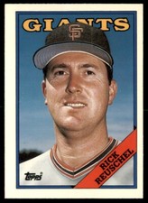1988 Topps TIFFANY Rick Reuschel 2 San Francisco Giants #660