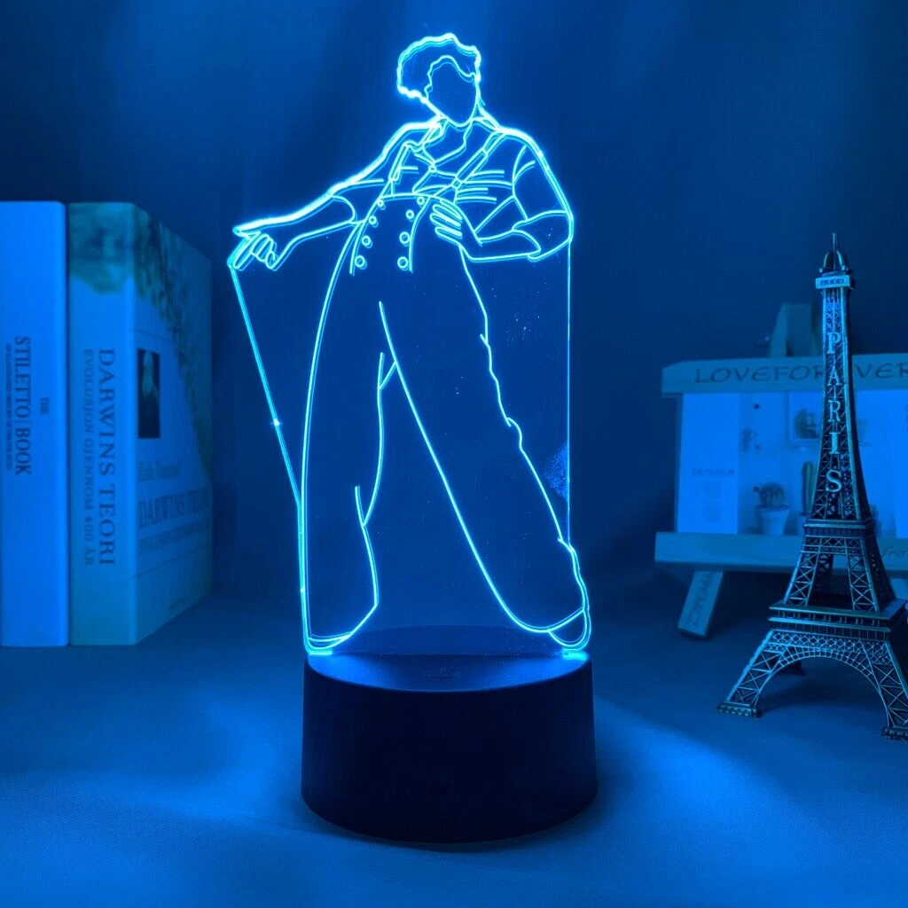 3d Night Light Harry Styles lamp Gift for Fans Bedroom Decor Light