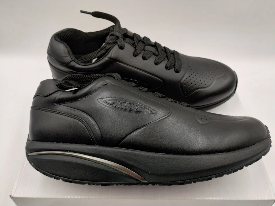 MBT MBT-1997 Mujer Zapatos de Cuero Suela de Cuña Cuero Reino Unido 6 PVP £240 Foto 3 de 4