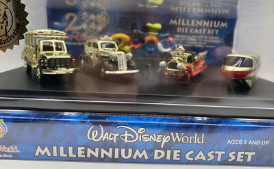 Walt Disney World 2000 Millennium Die Cast Set Disney 