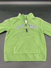Green Old Navy Quarter Zip Fleece Jacket Toddlers 5T