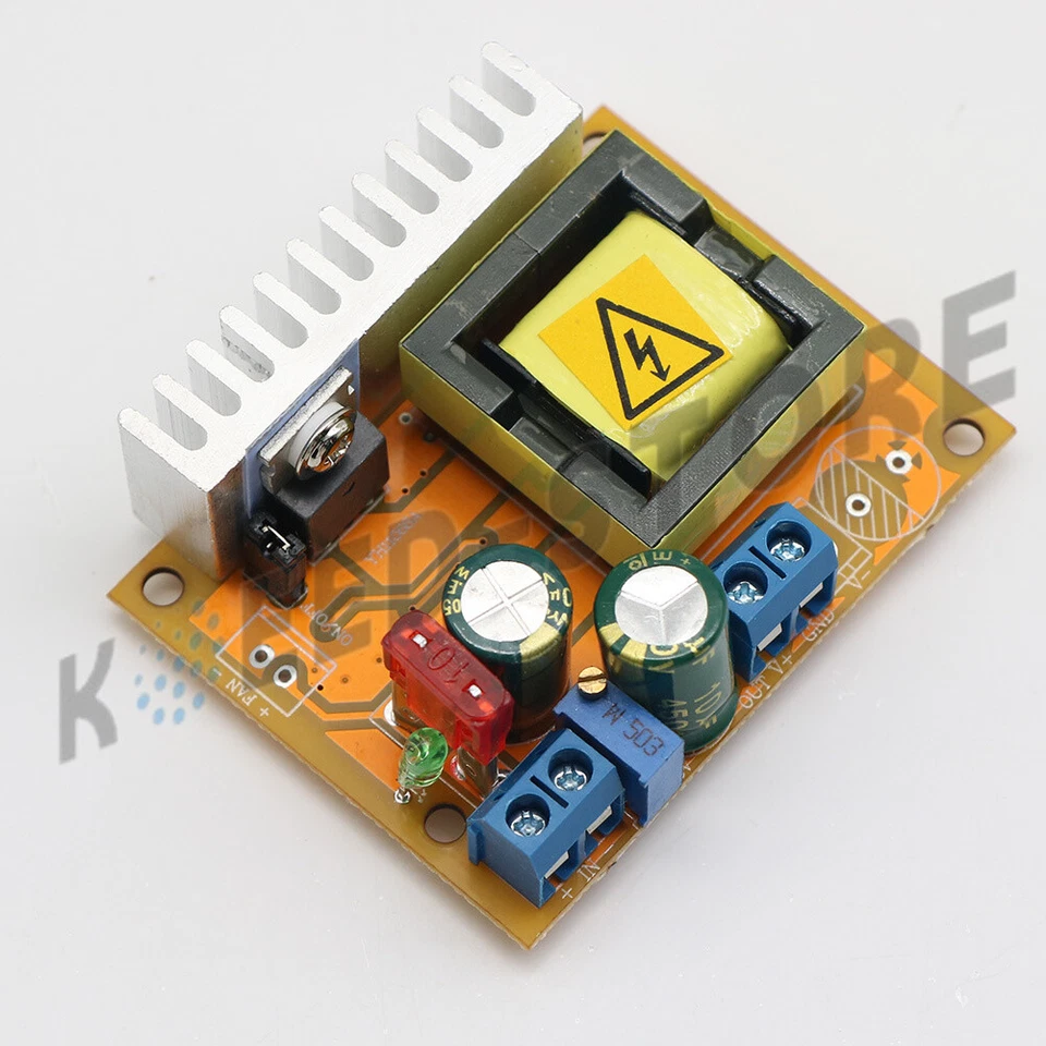 1PCS New High Voltage ZVS DC-DC Boost Converter Regulator 8-32V 12V to 45V-390V - Image 2 of 4