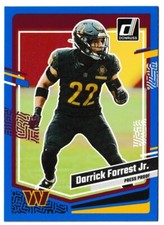 2023 Panini Donruss Football Blue Press Proof Darrick Forrest Jr. #296