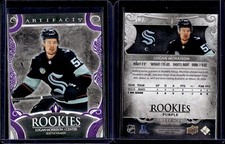 2024-25 Upper Deck Artifacts Rookies Purple #197 Logan Morrison /25