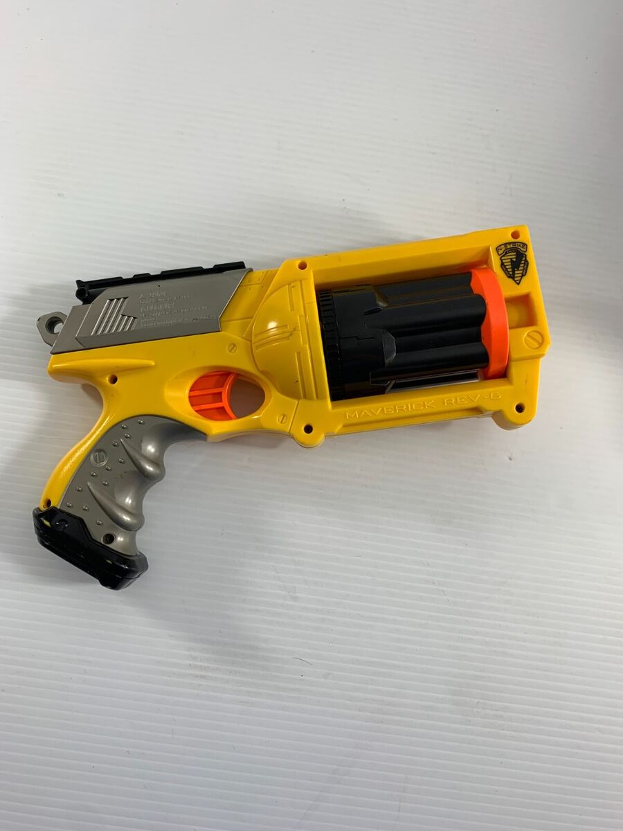Nerf N-Strike Maverick Rev-6 Quick Firing Blaster Soft Dart Nerf N-Strike Maverick Rev-6 Quick Firing Blaster Soft Dart