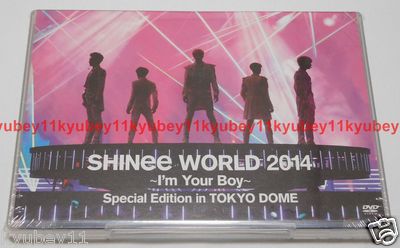 SHINee WORLD 2014 I'm Your Boy Special Edition in TOKYO DOME 2 DVD