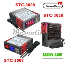 STC-3000 STC-3008 STC-3028 Thermostat Temperature Controller NTC Sensor Probe