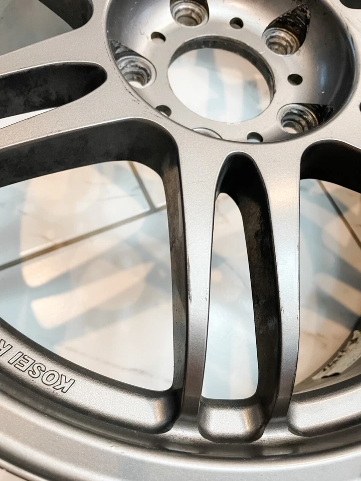 Ruedas Kosei Racing K1 TS JDM 17x7 +50 Gunmetal 2x Foto 3 de 4