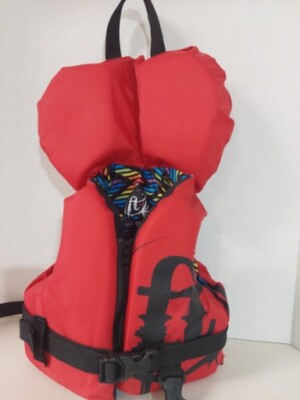 Full Throttle Red Guard Approved Infant Life Vest (Less