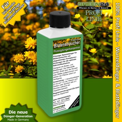 Strucher-Dnger Gartenstrauch-Dnger Flssigdnger Bltenstrucher -  Pflanzen! | eBay.de