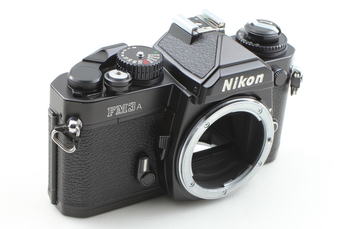 sale!★新品級！★Nikon ニコン FM3A Black ボディ ALMOST UNUSED in Box】 Nikon FM3A Black 35mm SLR Film Camera