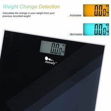 Smart Body Bathroom Weight Scale Fat Bones BMI Digital Fitness  USB Charging