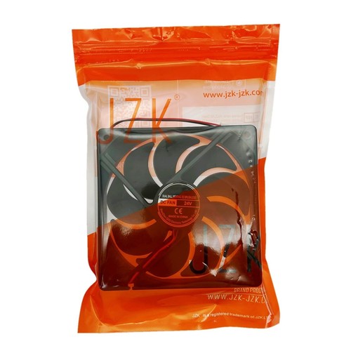 120 x 120 x 25 mm 2 pôles DC 24 V silencieux 12025 petit ventilateur silencie... - Photo 3/3