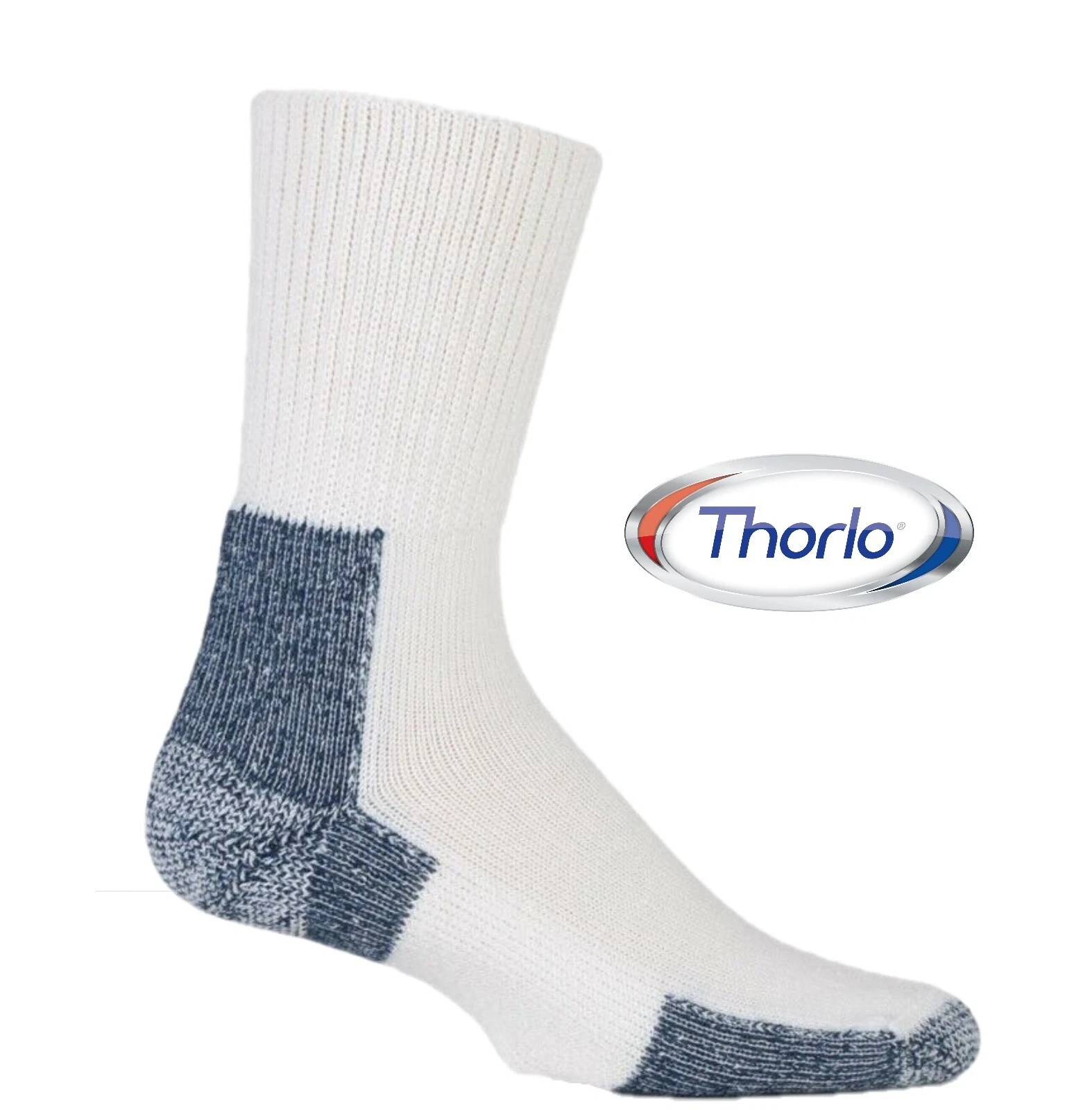 Thorlos Men's Crew Socks Running with Thick Heel, Toe and Sole Cushioning 1 Pair
Opens in a new wind