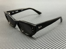 RAY BAN RB4430 667787 Black Dark Grey Unisex 52 mm Sunglasses