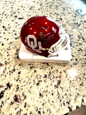 Brian Bosworth Oklahoma Sooners Autographed Speed Mini Helmet Tristar Auth.