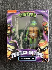 NECA TMNT Teenage Mutant Ninja Turtles in Time  Game  Leonardo 7  Figure