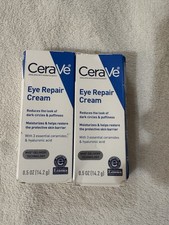 [2 PACK] CeraVe Eye Repair Cream for Dark Circles & Puffiness 0.5fl oz/14.2g