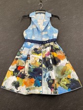 MAEVE By Anthropologie Collared Fit & Flare Mini Dress Women's Size XS