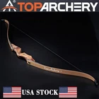 60" Traditional Takedown Recurve Bow 30-50lbs Archery Outdoor Hunting Shooting