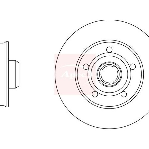 APEC Brake Disc DSK228