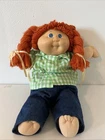 Vintage Cabbage Patch Kids Orange Hair Blue Eye Girl Doll