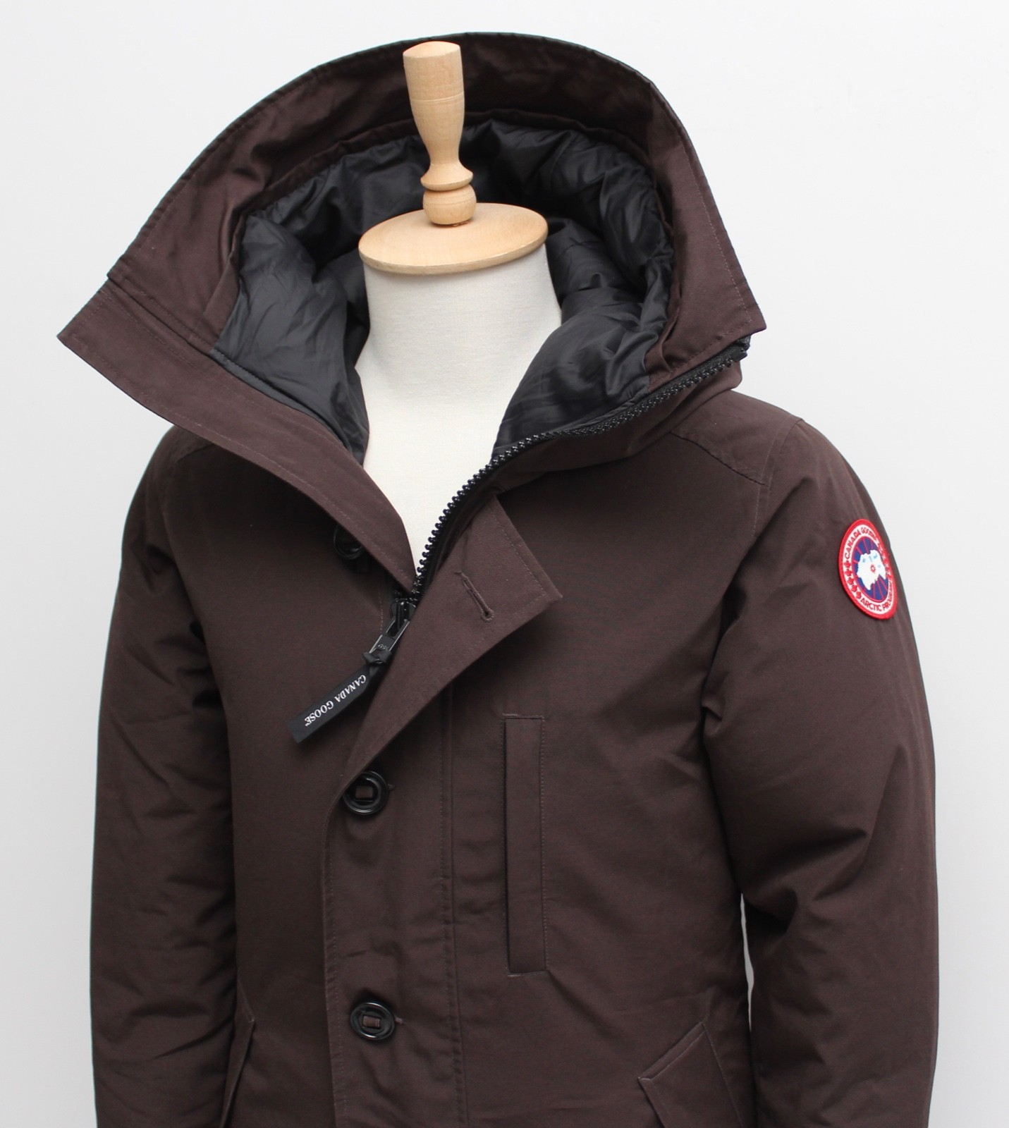 Authentic Men's CANADA GOOSE Chateau Down Puffer Jacket Parka Hooded Size S image 2
