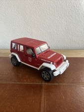 BRUDER Jeep Wrangler Rubicon Fire Department Feuerwehr Auto 02528