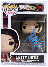 Michelle Rodriguez The Fast and the Furious Letty Ortiz Funko Pop #1994 BAS COA
