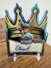 2026 Leaf Metal Baseball Chris Hacopian Top Prospect RC /8 Hit King Die Cut Auto