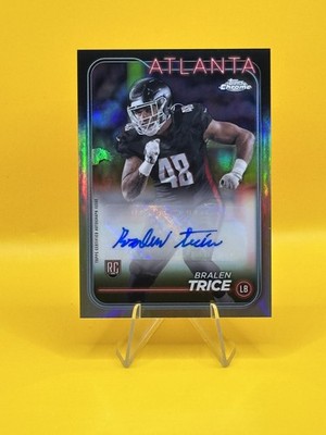 2024 Topps Chrome - Rookie Auto Bralen Trice #RA-BTR (AU, RC)