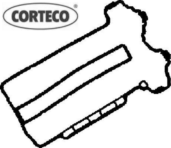 Corteco 026687P Dichtung FüR Zylinderkopfhaube Dichtung Zylinderkopfhaube-image