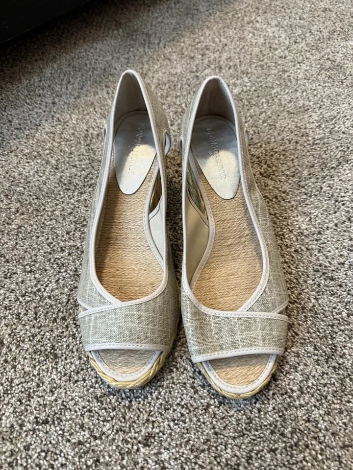 Tacones de cuña Donald Pliner talla 8,5 Foto 3 de 4