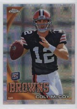 2010 Topps Chrome Retail X-Fractor Colt McCoy #C70 i6j