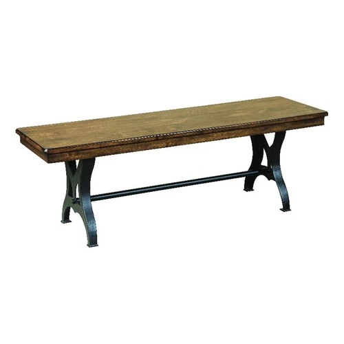 Intercon District Wood Backless Bench - Thumbnail 4