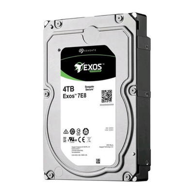 Seagate Exos 7E8 4TB 3,5 Zoll HDD Interne Festplatte Silber Schwarz Weiß SAS