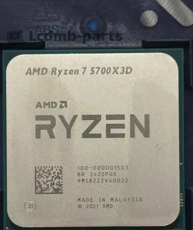 AMD Ryzen 7 5700X3D R7 CPU Socket AM4 Zen 3 96MB L3 100-100001503