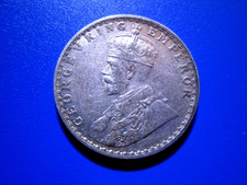 India 1936 1/2 Rupee (Great Britain) SILVER BOMBAY KM# 522  Lightly Circulated